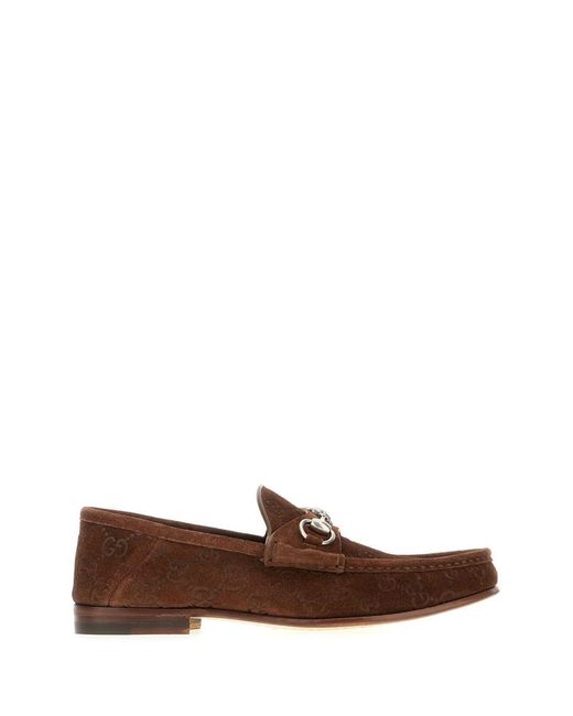 Gucci Brown Moccasters for men
