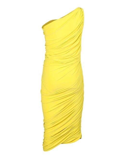 Norma Kamali Yellow Dresses