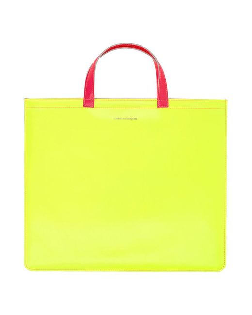 Comme des Garçons Yellow Super Fluo Tote Bag for men