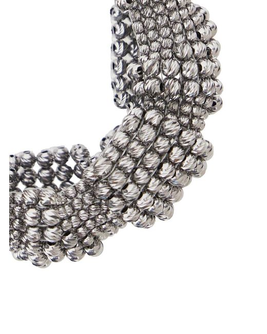 Brunello Cucinelli Gray 'Sculptured' Bracelet