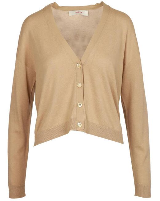 Jucca Natural Knitted Cardigan