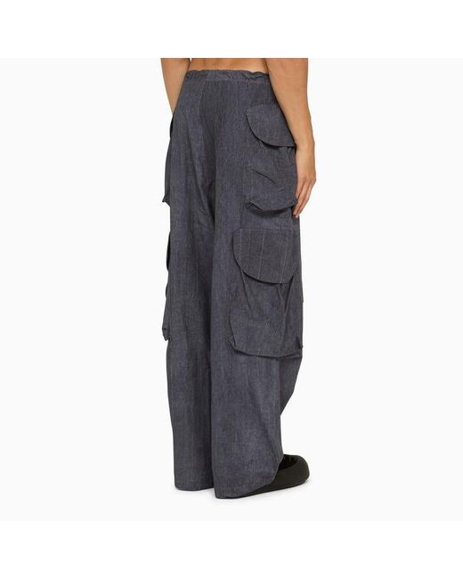 Entire studios Ink Cargo Trousers in Gray for Men | Lyst