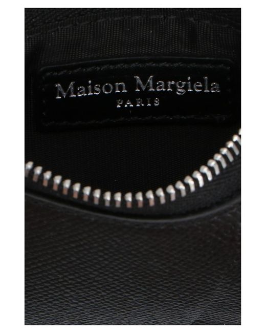 Maison Margiela Black Stitching Cardholder for men