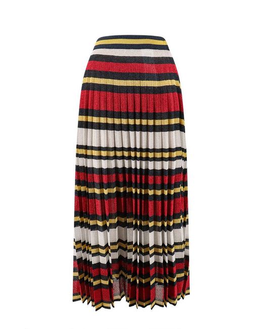 Gucci Red Lined Skirts