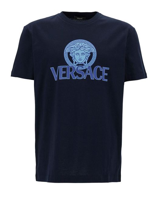 Versace Blue T-shirt Nautical for men