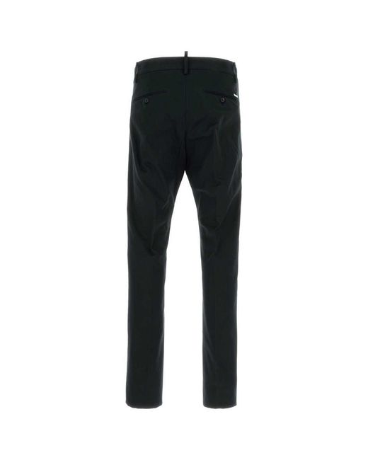 DSquared² Black Dsquared Stretch Cotton Cool Guy Pant for men