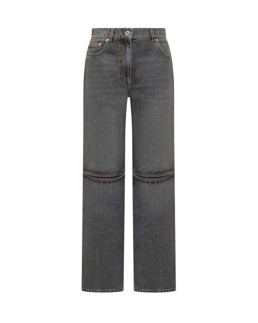 J.W. Anderson Gray Bootcut Jeans