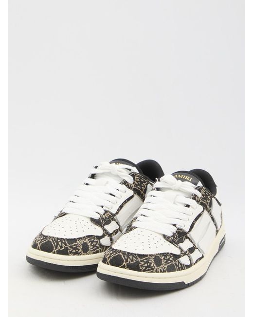 Amiri White Skel-top Low Sneakers for men