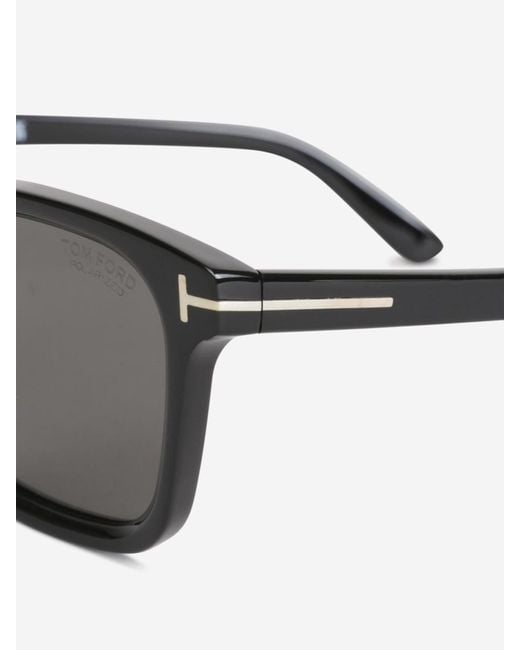 Tom Ford Gray Rectangular Sunglasses for men