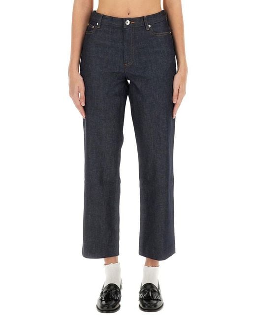 A.P.C. Blue New Sailor" Jeans