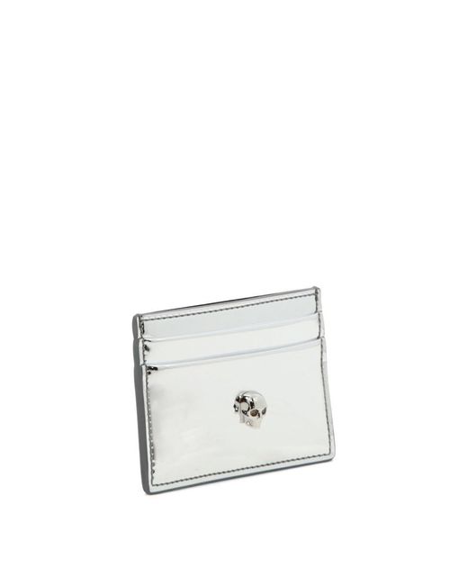 Alexander McQueen White Wallets & Card Holders