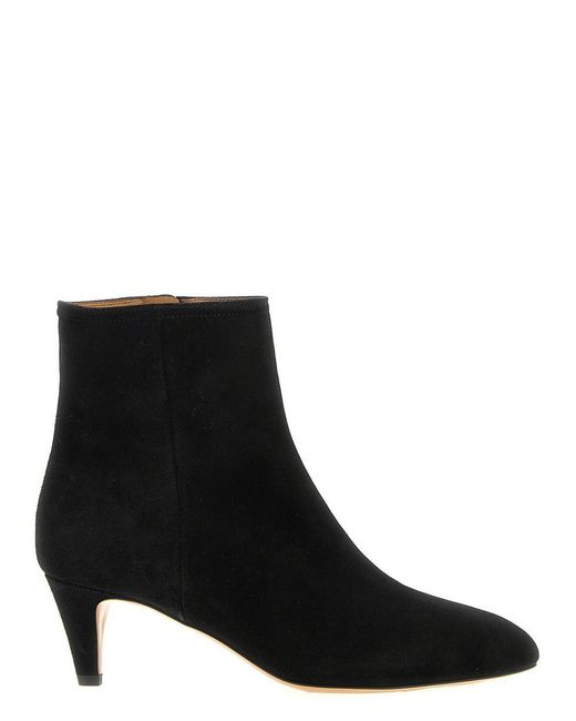 Isabel Marant Black 'Deone' Ankle Boots