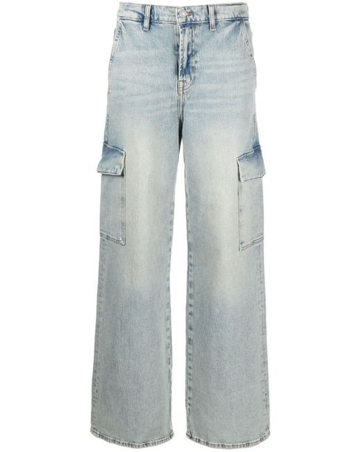 7 For All Mankind Blue Scout Cargo Denim Jeans