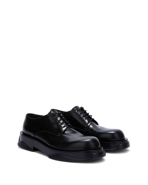Jil Sander Black Lace-Up Shoes for men