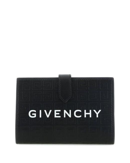 Givenchy Black G Cut Wallet