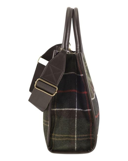 Barbour Black Barrhill - Tartan Bag