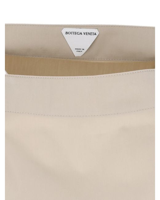 Bottega Veneta White Cutout Details Shirt