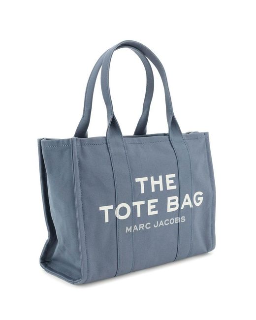Marc Jacobs Blue The Large Traveler Tote Bag