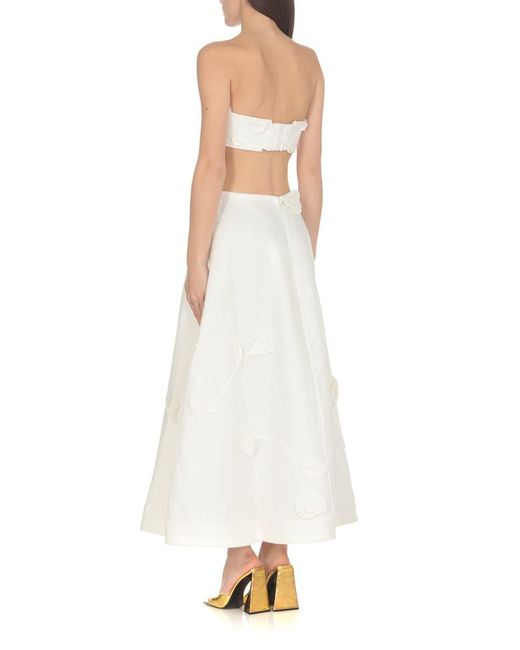 Zimmermann Skirts White