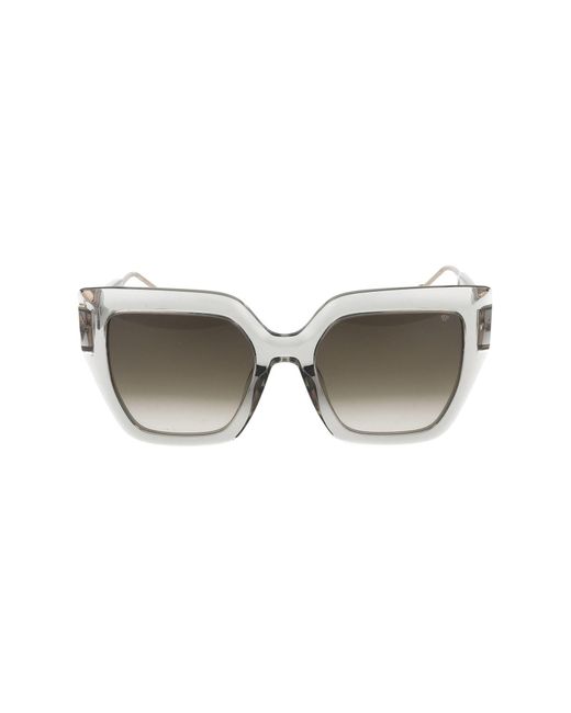 Philipp Plein Gray Sunglasses