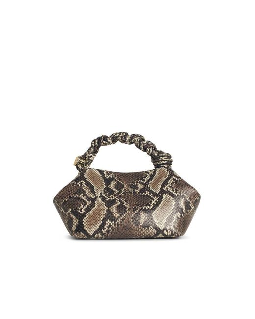 Ganni Multicolor Small 'Bou' Leather Blend Bag