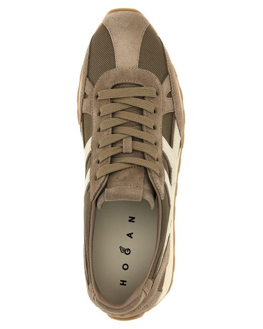 Hogan Brown 'H671' Sneakers for men