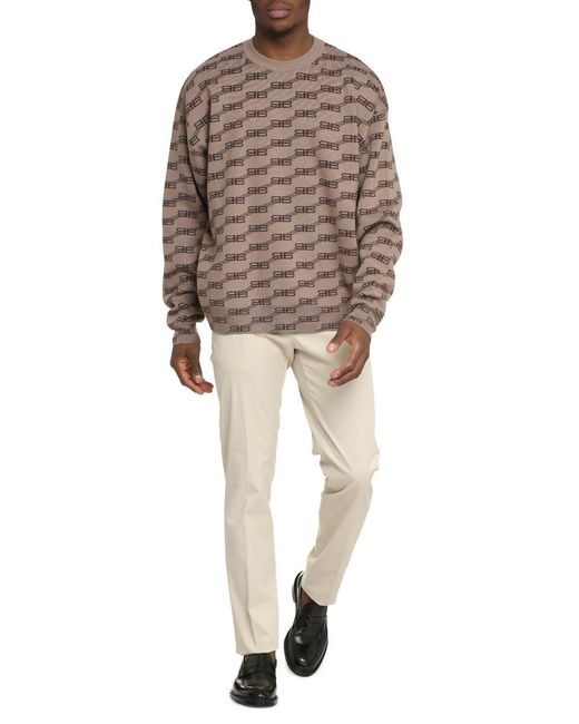 Balenciaga Brown Sweater for men