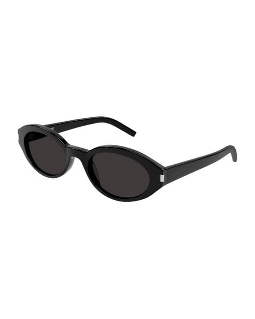 Saint Laurent Black Sl 567 Linea Corner Angle Sunglasses