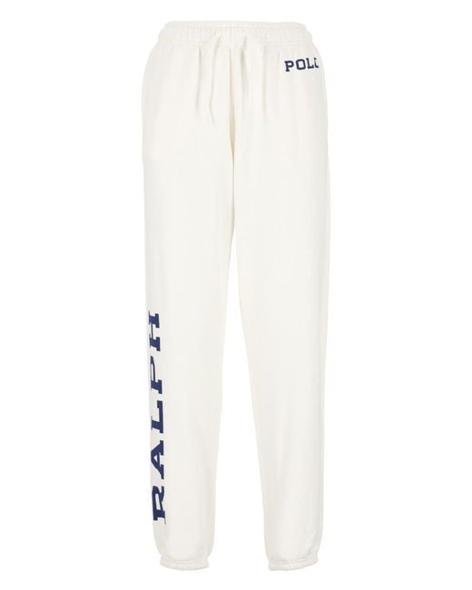Ralph Lauren White Cotton Pants