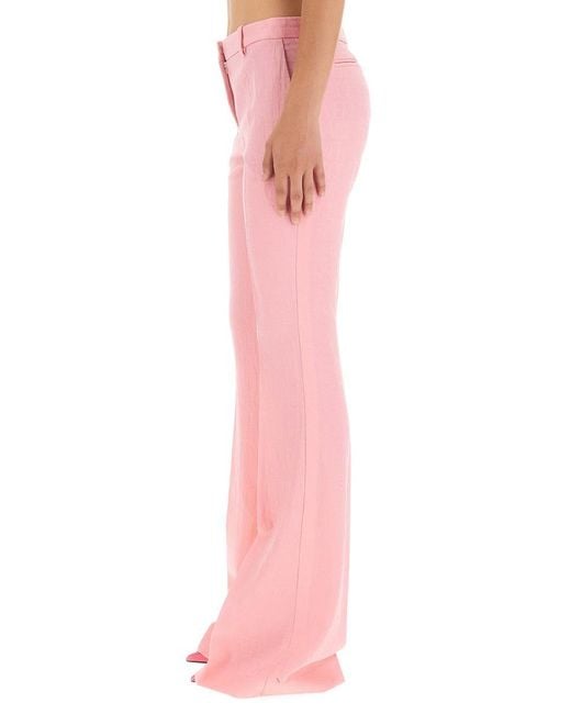 Versace Pink Flared Pants