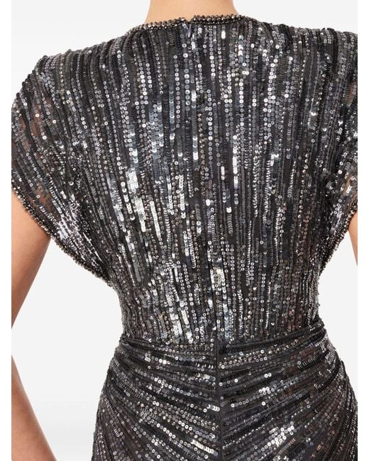 Jenny Packham Gray Zola Dress