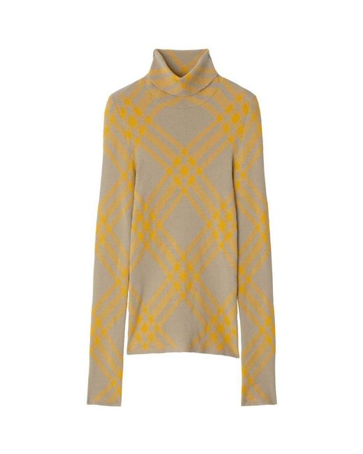 Burberry Yellow Sweaters for men
