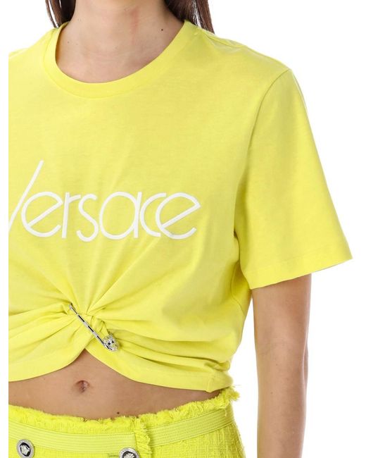 Versace Yellow Safety Pin T-shirt