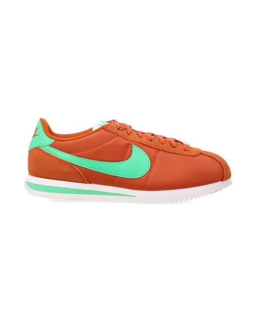 Nike Orange Cortez Textile