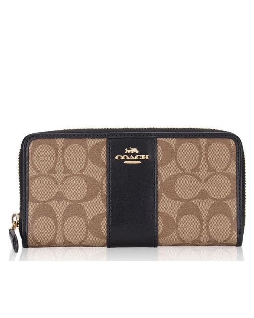 coach multicolor wallet