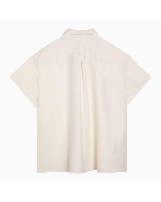 AIREI White Short-Sleeved Shirt for men