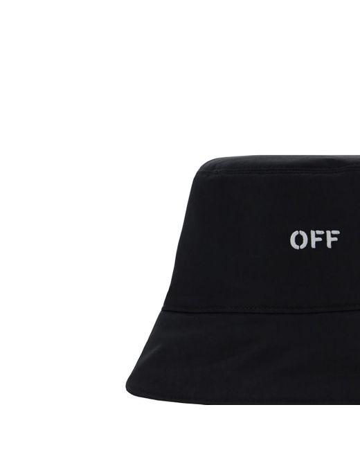 Off-White c/o Virgil Abloh Black Off- Off Hat for men