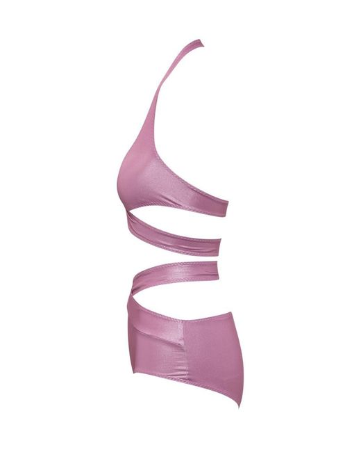 ALESSANDRO VIGILANTE Purple 2 Piece Bikini Set