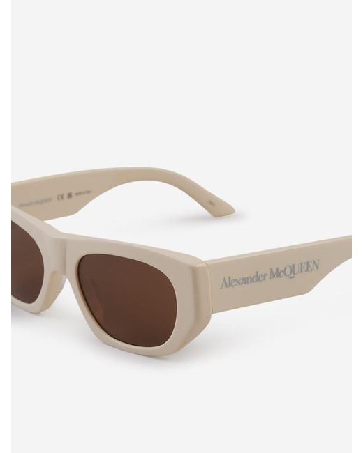Alexander McQueen Multicolor Rectangular Sunglasses for men