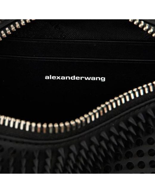 Alexander Wang Black Heiress Medium Pouch