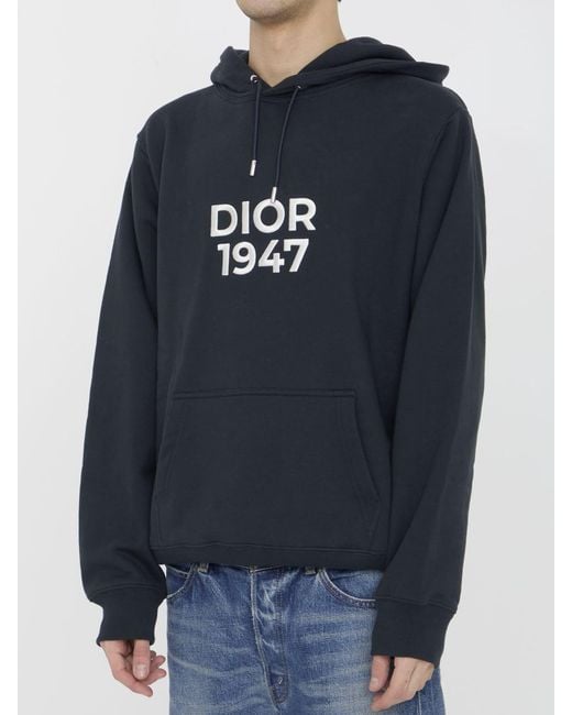 Dior Dior 1947 Hoodie in Blue for Men | Lyst Canada