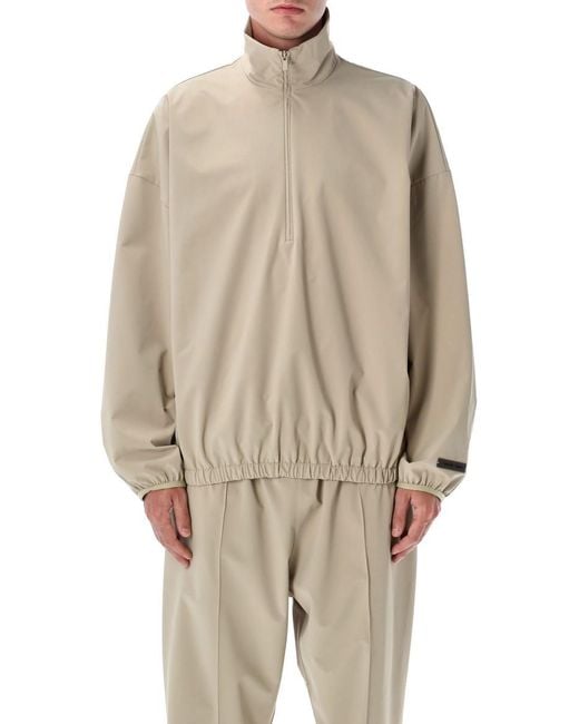 Fear Of God Natural Sporty Nylon Half-zip Anorak for men