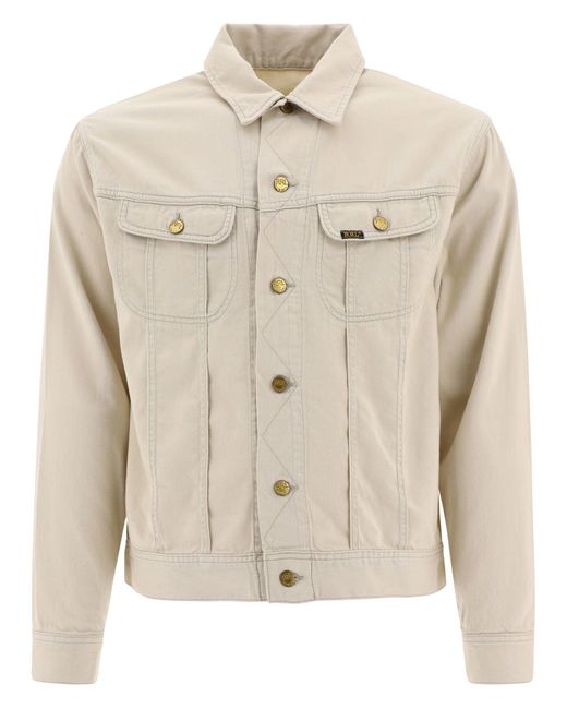 RRL "trucker" Jacket in Beige (Natural) for Men Lyst