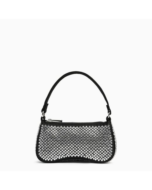 JW PEI Black Eva Handbag With Crystals