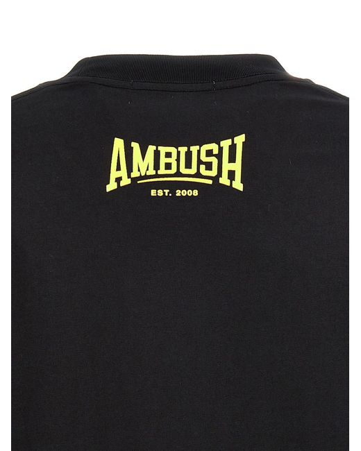 Ambush Black Scolarship T-shirt for men