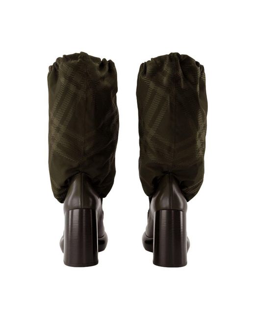 Burberry Brown Wedge 95 Boots