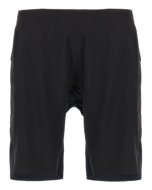 Veilance Blue 'Secant Comp Track' Bermuda Shorts for men