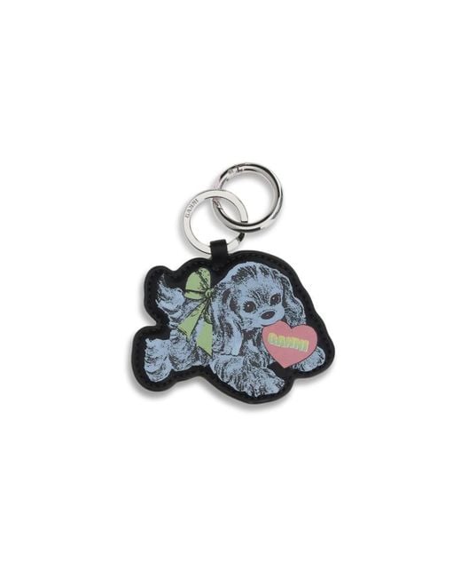 Ganni Blue Keyrings E Chains