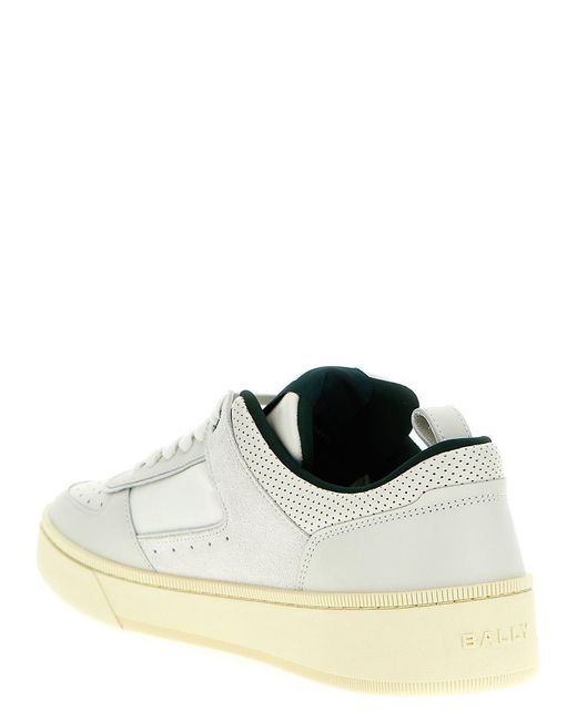 Bally White "Riweira-Fo" Sneakers for men
