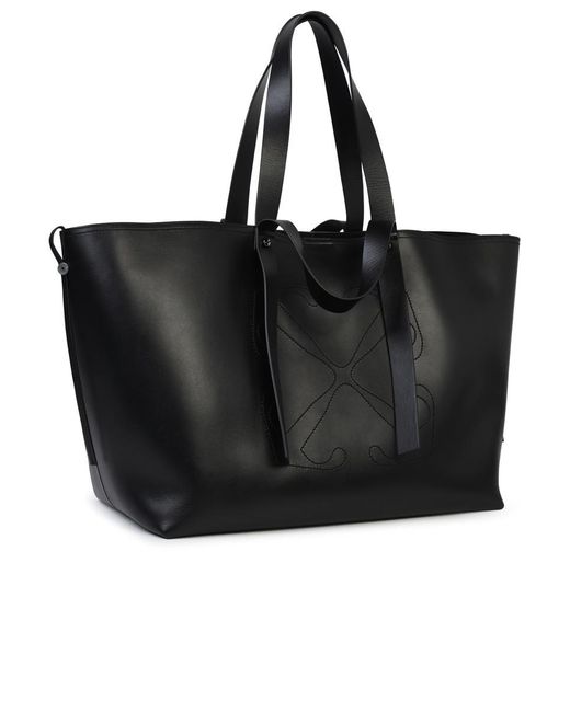 Off-White c/o Virgil Abloh Black Leather Bag